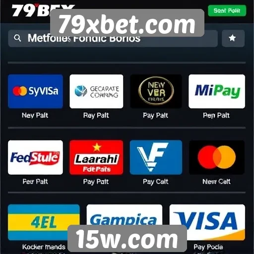 Explorando os métodos de pagamento do 79xbet.com