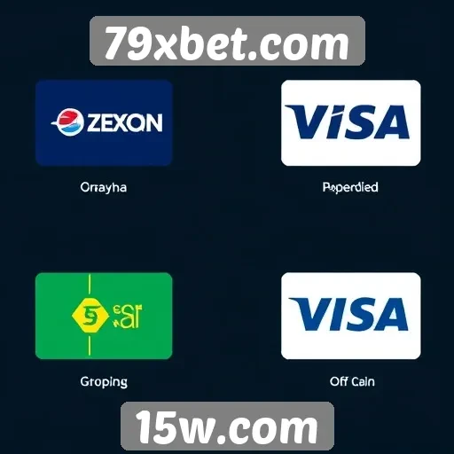 Opções de pagamento disponíveis no 79xbet